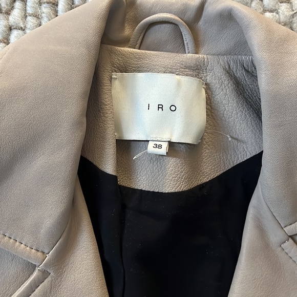 Iro Dylan leather jacket - Picture 3 of 3